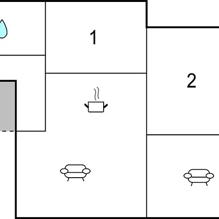 2 Bedroom Beautiful In V